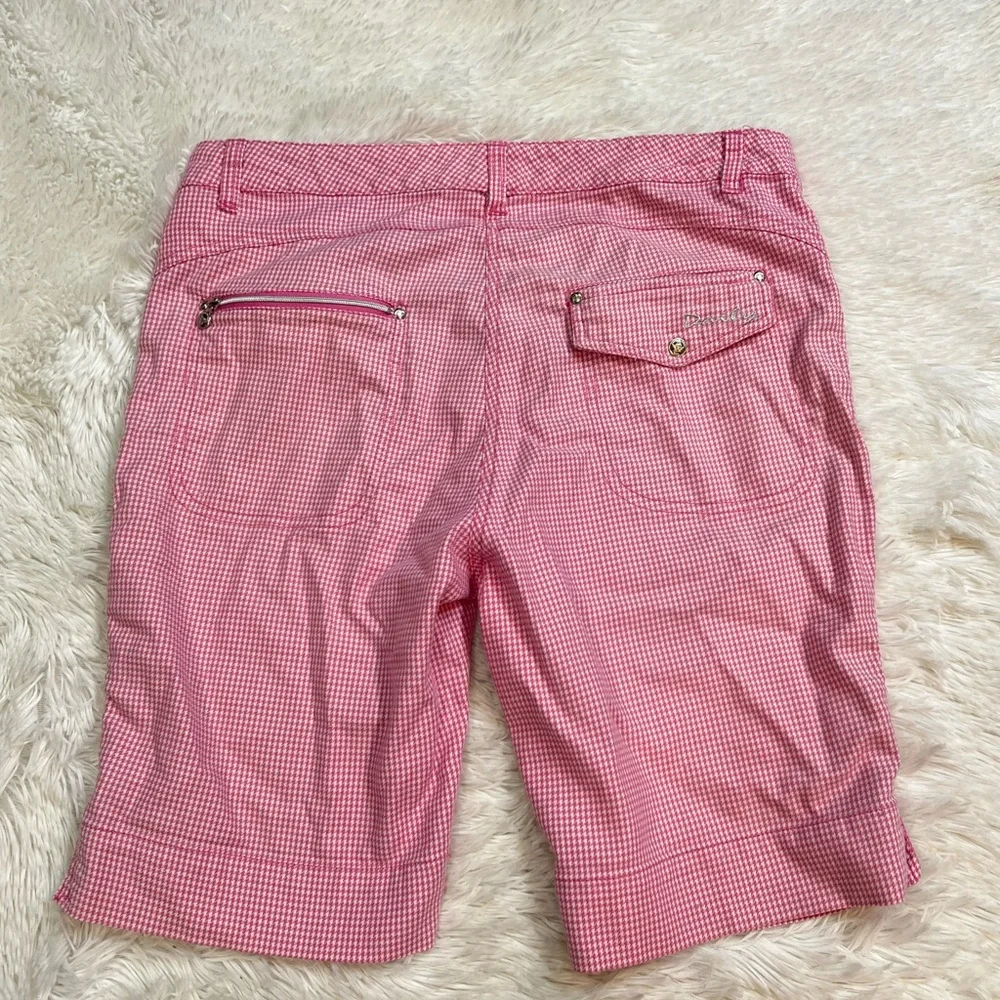 Daily Sports Pink Gingham Shorts - Picture 5 of 9